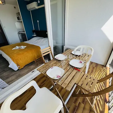 2 Couchages Cap D'agde Naturisme Cn060-f73 Apartment Agde